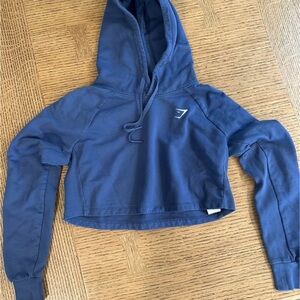Small blue gymshark  Hoodie